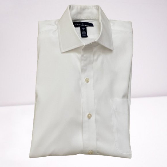 Buttoned Down Other - White Buttoned Down men's dress shirt size slim 14.5 / 34